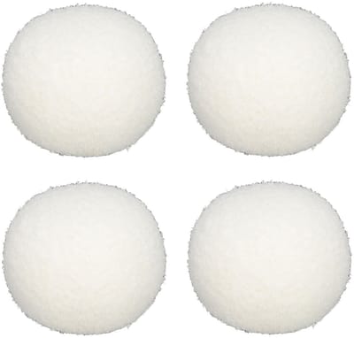 Dailygoods- Schuimbal Set van 4 Stuks - Duurzaam Sponsmateriaal - Effectieve Reiniging - Voor Zwembaden - Voor Badkuipen - Sterke Veerkracht - Sponsballen