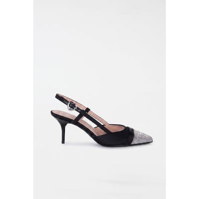 Moschino Goatskin Pump Black Größe: 36 | Pumps Outlet | Damen | Schwarz