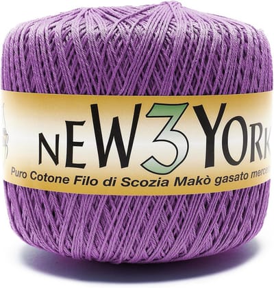 150g Fijngemerceriseerd Katoengaren in Fuchsia Kleur