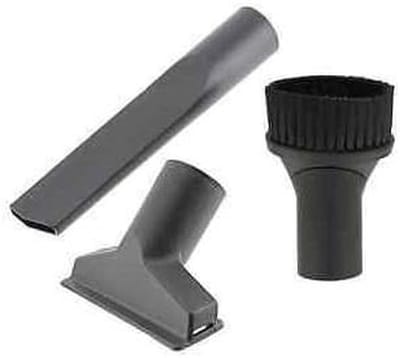 Mini Tool Set - Zuigmond Accessoires - Auto Interieur Reinigen - Hoge Kwaliteit Compatibel - 35mm - Zwart