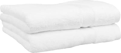 Dusk till Dawn Douchelaken 70x140 cm 650 gram/m2 Wit - Set van 2