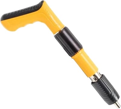 Handmatig Spijkerpistool - Nietmachine Tool - Muurbevestiging Monteren - Sterke Penetratie - 25 mm Spijkerlengte - Geel