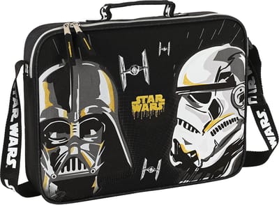 Star Wars - Schoudertas - Laptoptas - Fighter Zwart (38 x 28 x 6 cm)