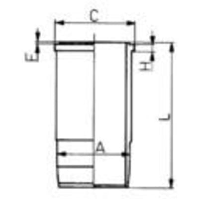 Voering, cilinderkop KOLBENSCHMIDT 89443110