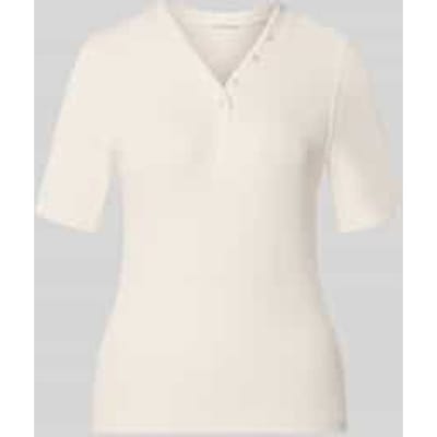 Slim Fit t-shirt van viscosemix model 'Sanez'