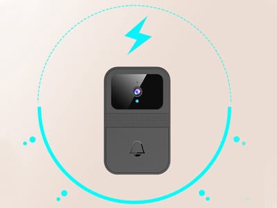 Draadloze Video Intercom met WiFi & App – Deurbel met Camera – deurbel draadloos – deurbel met camera draadloos wifi – deurbellen met camera – 77079