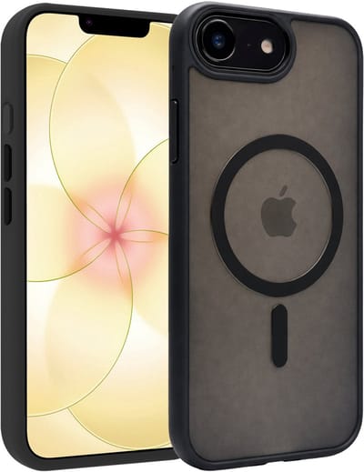 Hoesje - Geschikt voor Apple iPhone 17e - Magsafe Compatible - Sterk & Shockproof - Back Cover - Shock Proof Case - Telefoon Hoes Shockproof - Telefoonhoesjes - Zwart
