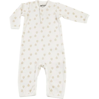 Wit babypakje - Maat 56 - Winter boxpakje - 100% katoen - 0-2 maanden