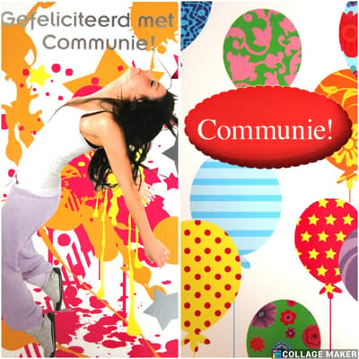 6 Luxe Communie Wenskaarten - Kaart Wens Kaart Communie Plechtig Kerk Christelijk - Communion Kommunion - Eerste Communie - Meisje Jongen- 16.2x11.5cm - 2 Motieven - Met Envelop - Art of Cards