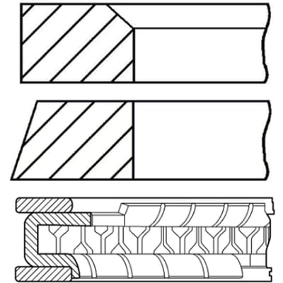 Goetze Engine Zuigerveren set GOETZE 08-447200-00
