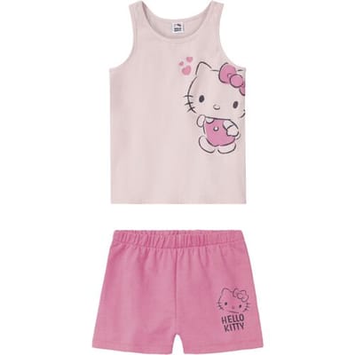 Lidl Meisjes set (98/104, Lichtroze/roze)