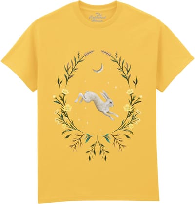 Konijn Yellow Easter Bunny The Coloured House T-shirt S