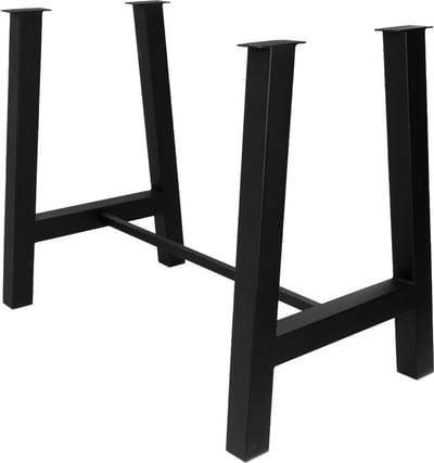 Bronx71® Bartafelonderstel Marko metaal zwart 102 cm