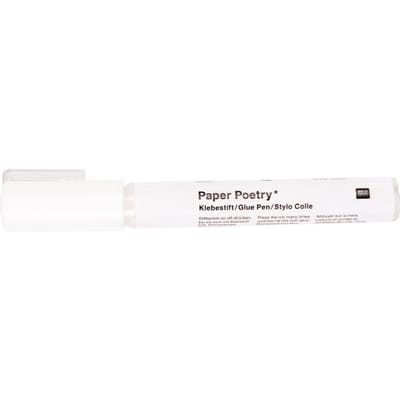 Papieren poëzie lijmstick - 4 mm