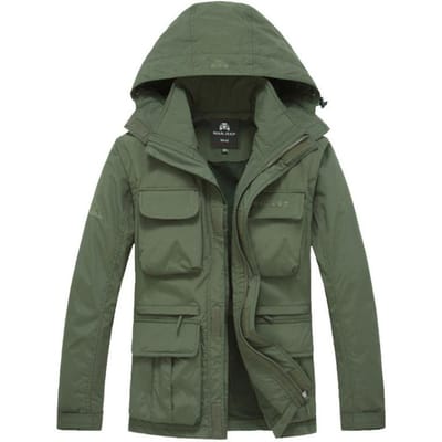 Heren Dunne Jas voor Lente en Herfst, Outdoor Bergbeklimmen Grote Maat Waterdichte en Ademende Mesh Jas XXXXL black