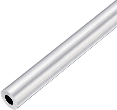 Dailygoods- Aluminium Buizen 6063 - 21mm Buitendiameter - 13mm Binnendiameter - 300mm Lengte - Duurzaam - Naadloos - Corrosiebestendig - Aluminium Buis