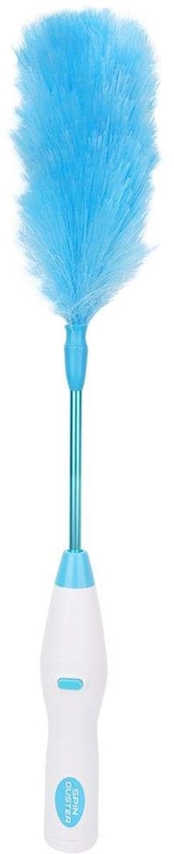 Allecto - 180° Elektrische Plumeau - Automatische Reinigingsborstel - Lichtgewicht - Elektrostatische Adsorptie - Geschikt voor Meubels, Ramen, Gor..