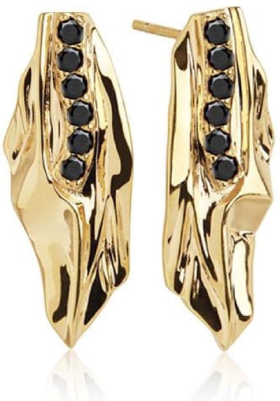 Sif Jakobs sieraden Dames  925 sterling zilveren Zirkonia One Size Goud / Zwart 32014582
