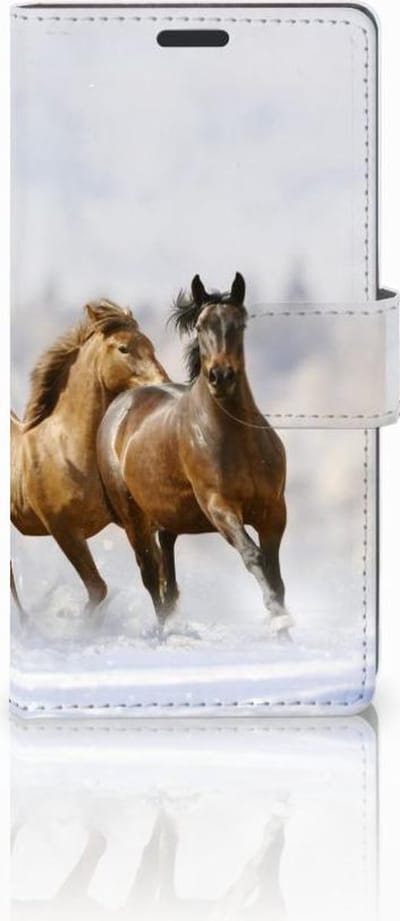 Sony Xperia Z3 Telefoonhoesje met Pasjes Paarden