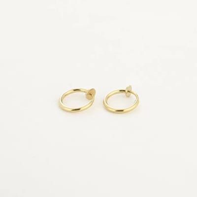 Bijoutheek Oorringen Clips Goud Goud