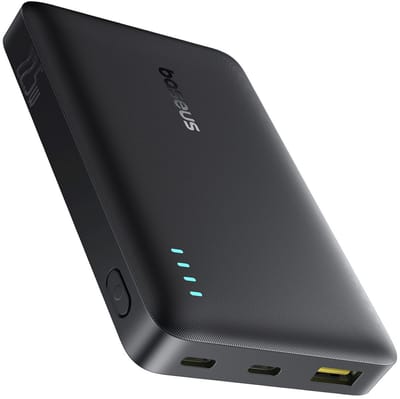 Baseus EnerFill FP21 Power Bank 10000mAh 22.5W USB-A - USB-C - Black - 10000 mAh