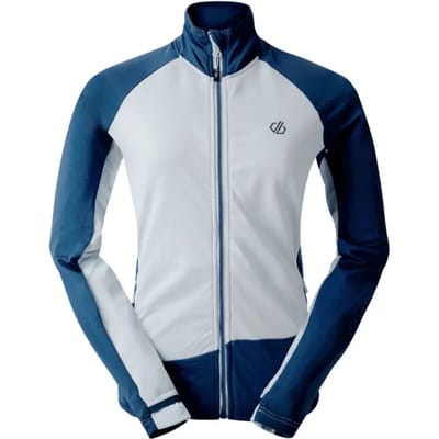 Dare2b Emerging Core Sweatshirt Met Rits Blauw 38 Vrouw
