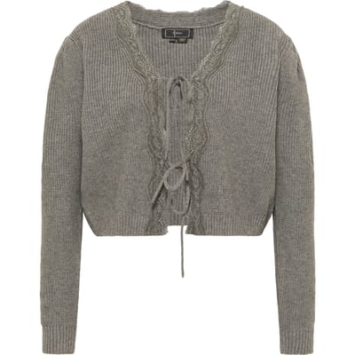 Faina Vest Dames grijs melange