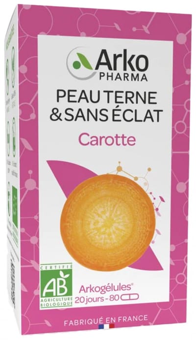 Arkopharma Arkogélules Carotte Bio 80 Gélules
