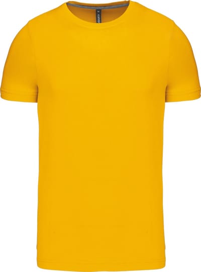 Kariban T-shirt ronde hals korte mouwen K356 - Yellow - M