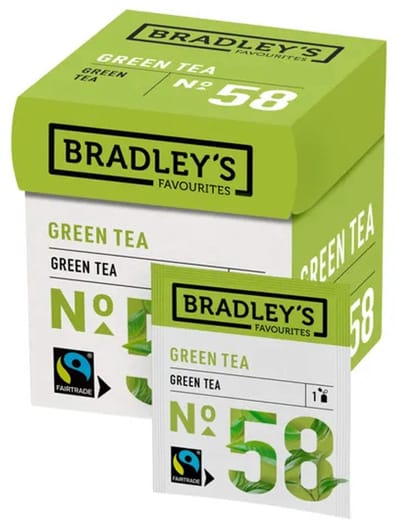 Bradley’s favourites green tea 12×1.75 gram No. 58