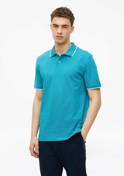 s.Oliver  Poloshirts Blue Taglia: XL | Polo Outlet | Uomo | Blu