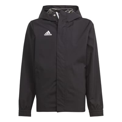 adidas Performance Entrada 22 All-Weather Jack - Kinderen - Zwart- 152
