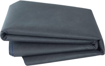 Waterdicht en Ademend Afdekzeil 1,5 m x 10 m - Zwart/Wit, Anti-Schimmel, Voor Buitengebruik