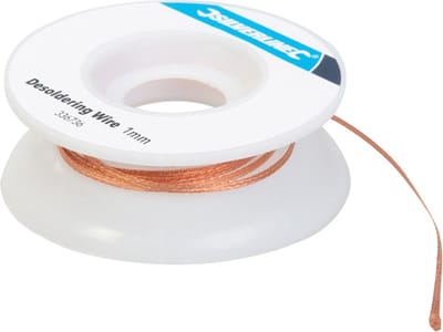 Silverline Koper zuiglint - 1 mm - 1,5 meter - hittebestendig tot 500°C