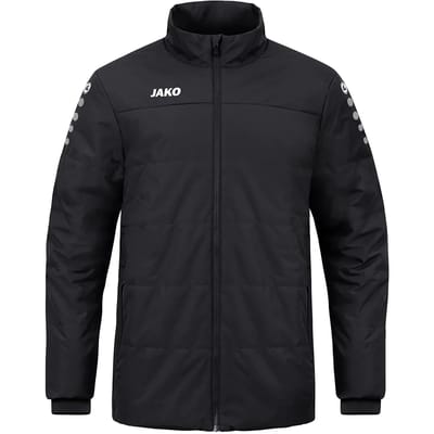 Jako Team Coachvest Heren - Zwart | Maat: 4XL