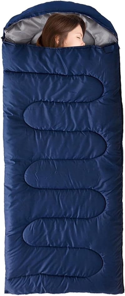 Survival Slaapzak - Waterdichte Bivakzak - Outdoor Overleven - Warmte Reflecterend - 180 cm Lengte - Donkerblauw