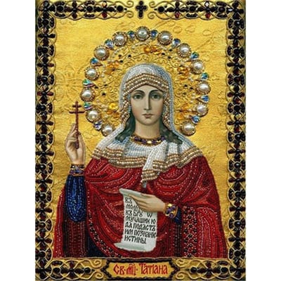 Peinture de diamant à faire soi-même, icône religieuse, broderie de diamant, point de croix, mosaïque, décoration de maison 50X70CM