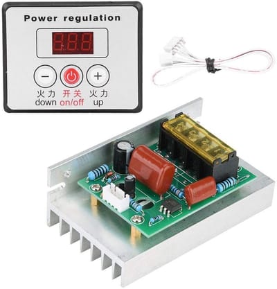 Walfront AC 220V 6000W Digitale Spanningsregelaar voor Motoren en Verlichting