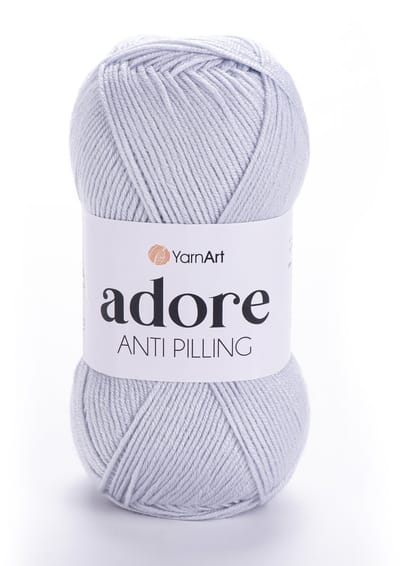 YarnArt Adore – Anti-Pilling Acryl Garen – Zacht & Kleurvast – Ideaal voor Kleding en Babyprojecten - Kleur 363