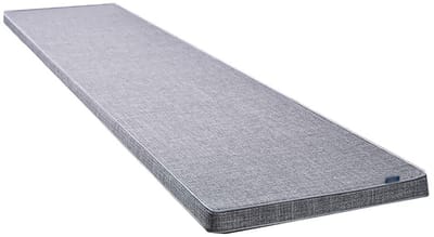 Bench Pad Kussen Tuin Patio Bench Pad Bench Kussen Outdoor en Indoor voor Tuin Bank of Swing - Bank Kussens voor 2 Personen-Grijs 150×40×3cm (59×15×1.2")