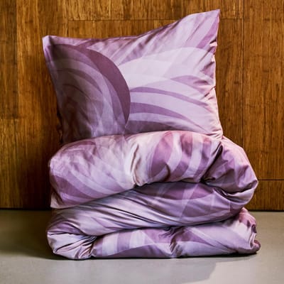 Auping Mauve twists Dekbedovertrek - Tweepersoons 200 x 220 cm - Biologisch katoen - Paars