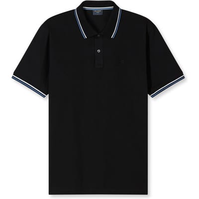 OLYMP Polo Casual - modern fit polo - zwart