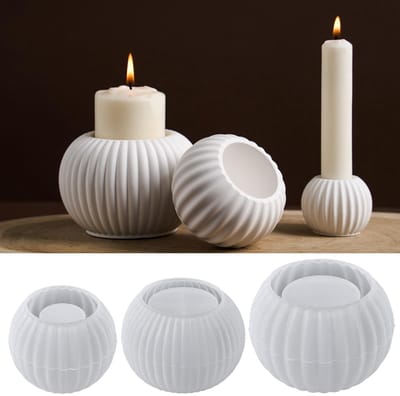 Dailygoods- Siliconen Mal - Kandelaar - Kandelaar Stompkaars - Kandelaar Glas - Kandelaar Vogel - Geschikt voor Gieten
