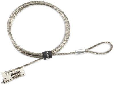 Kensington Slim NanoSaver® 2.0 EQ Laptopslot - Cijferslot – Ultradunne Laptops - Zilver