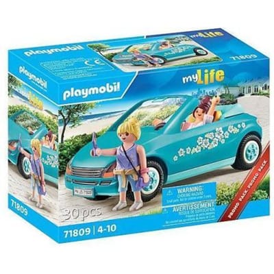 Simulatiespel cabriolet voor jonge meisjes en accessoires Playmobil