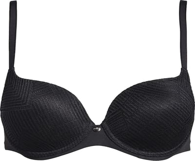 Chantelle EasyFeel - Emma - Bedekkende T-Shirt bh - Zwart - B 85