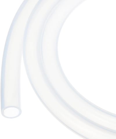 Dailygoods- Siliconen Slang 5 m - Flexibele Slang - Doorzichtig - 10 mm ID - 13 mm OD - Voor Irrigatie/Brouwen - Afvoerslang