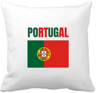 Akyol - portugal vlag Kussen hoes - Portugal - reizigers - verjaardagscadeau - souvenir - vakantie - kado - gift - geschenk - 40 bij 40 cm