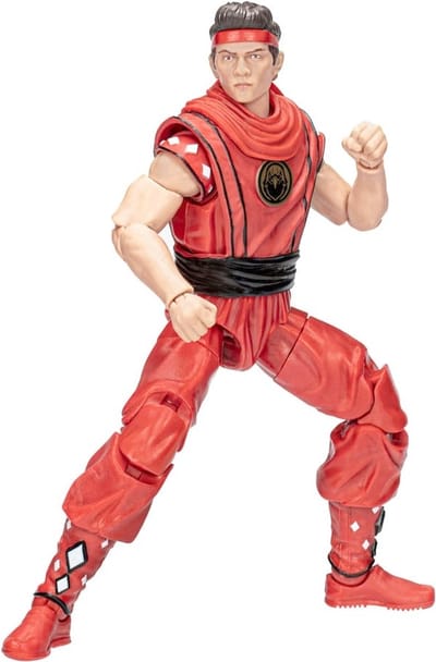 Hasbro Power Rangers - Power Rangers x Cobra Kai Lightning Collection Morphed Miguel Diaz Red Eagle Ranger 15 cm Actiefiguur - Multicolours