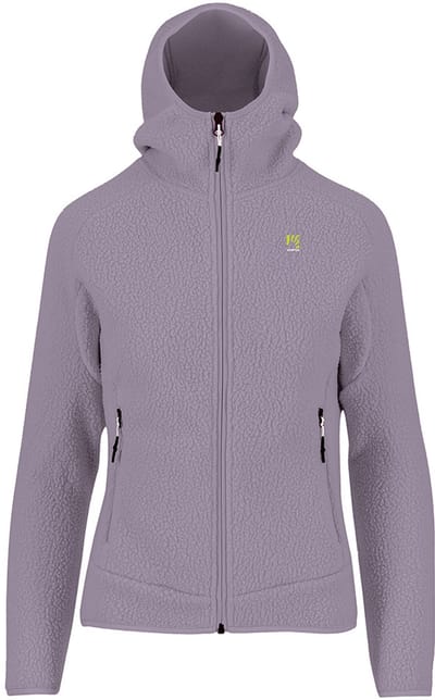 Karpos Moiazza Retrò Fleece Met Volledige Rits Paars S Vrouw